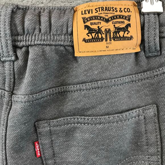 New Levis Knit Joggers  Boys‎ M(10-12) Stretch Sweatpants - Picture 10 of 12